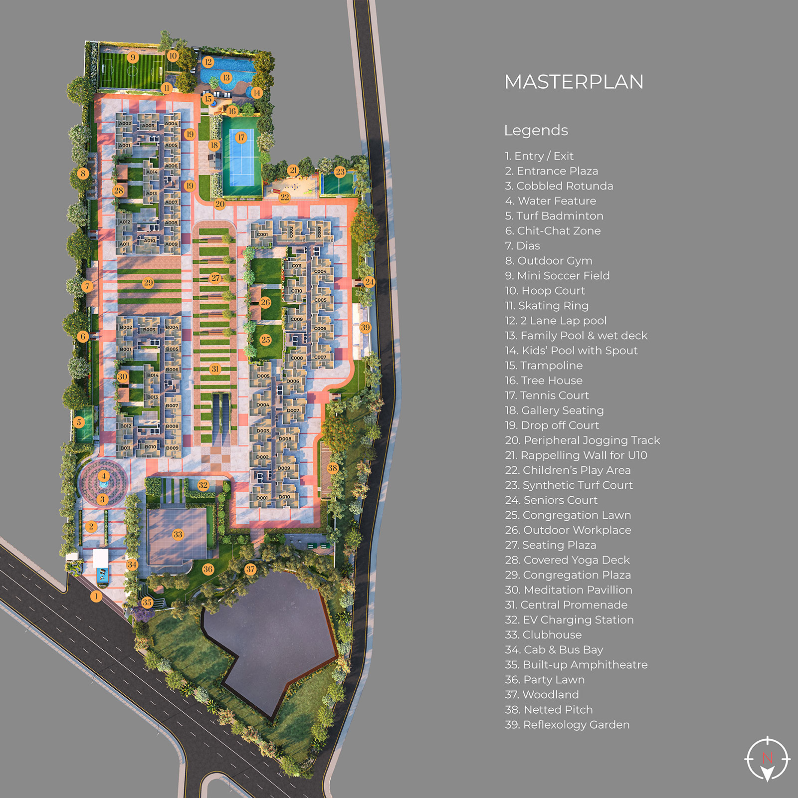 nambiar millenia master plan