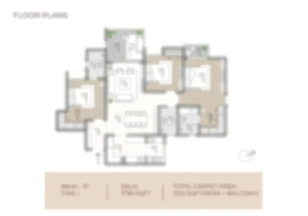3.5 bhk floorplan